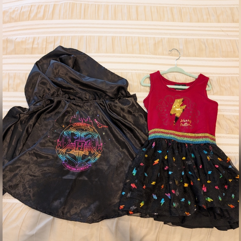 Harry Potter dress with cape